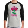 Unisex 50/50 Blend 3/4 Sleeve T-Shirt Thumbnail