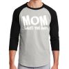 Unisex 50/50 Blend 3/4 Sleeve T-Shirt Thumbnail