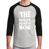 Unisex 50/50 Blend 3/4 Sleeve T-Shirt Thumbnail