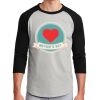 Unisex 50/50 Blend 3/4 Sleeve T-Shirt Thumbnail