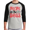Unisex 50/50 Blend 3/4 Sleeve T-Shirt Thumbnail