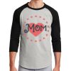 Unisex 50/50 Blend 3/4 Sleeve T-Shirt Thumbnail