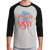 Unisex 50/50 Blend 3/4 Sleeve T-Shirt Thumbnail