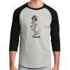 Unisex 50/50 Blend 3/4 Sleeve T-Shirt Thumbnail