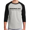 Unisex 50/50 Blend 3/4 Sleeve T-Shirt Thumbnail