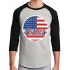 Unisex 50/50 Blend 3/4 Sleeve T-Shirt Thumbnail