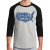 Unisex 50/50 Blend 3/4 Sleeve T-Shirt Thumbnail