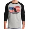 Unisex 50/50 Blend 3/4 Sleeve T-Shirt Thumbnail