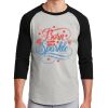 Unisex 50/50 Blend 3/4 Sleeve T-Shirt Thumbnail