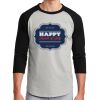 Unisex 50/50 Blend 3/4 Sleeve T-Shirt Thumbnail