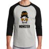 Unisex 50/50 Blend 3/4 Sleeve T-Shirt Thumbnail