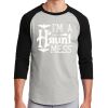 Unisex 50/50 Blend 3/4 Sleeve T-Shirt Thumbnail