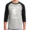 Unisex 50/50 Blend 3/4 Sleeve T-Shirt Thumbnail