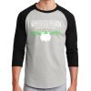 Unisex 50/50 Blend 3/4 Sleeve T-Shirt Thumbnail
