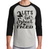 Unisex 50/50 Blend 3/4 Sleeve T-Shirt Thumbnail