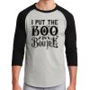 Unisex 50/50 Blend 3/4 Sleeve T-Shirt Thumbnail