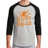 Unisex 50/50 Blend 3/4 Sleeve T-Shirt Thumbnail