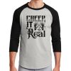 Unisex 50/50 Blend 3/4 Sleeve T-Shirt Thumbnail