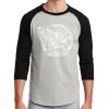 Unisex 50/50 Blend 3/4 Sleeve T-Shirt Thumbnail
