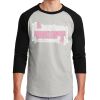 Unisex 50/50 Blend 3/4 Sleeve T-Shirt Thumbnail