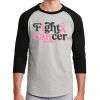 Unisex 50/50 Blend 3/4 Sleeve T-Shirt Thumbnail