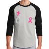 Unisex 50/50 Blend 3/4 Sleeve T-Shirt Thumbnail