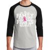 Unisex 50/50 Blend 3/4 Sleeve T-Shirt Thumbnail