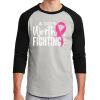 Unisex 50/50 Blend 3/4 Sleeve T-Shirt Thumbnail