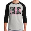 Unisex 50/50 Blend 3/4 Sleeve T-Shirt Thumbnail