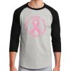 Unisex 50/50 Blend 3/4 Sleeve T-Shirt Thumbnail