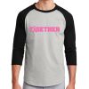 Unisex 50/50 Blend 3/4 Sleeve T-Shirt Thumbnail