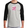 Unisex 50/50 Blend 3/4 Sleeve T-Shirt Thumbnail