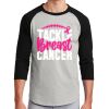 Unisex 50/50 Blend 3/4 Sleeve T-Shirt Thumbnail