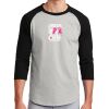 Unisex 50/50 Blend 3/4 Sleeve T-Shirt Thumbnail