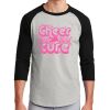Unisex 50/50 Blend 3/4 Sleeve T-Shirt Thumbnail