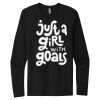 Unisex Premium Cotton Long Sleeve T-Shirt Thumbnail