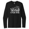 Unisex Premium Cotton Long Sleeve T-Shirt Thumbnail