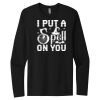 Unisex Premium Cotton Long Sleeve T-Shirt Thumbnail
