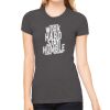 Women's Premium Cotton Slim Fit T-Shirt Thumbnail