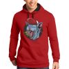 Unisex Light Fleece Hooded Sweatshirt Thumbnail