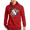 Unisex Light Fleece Hooded Sweatshirt Thumbnail