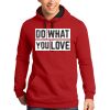 Unisex Light Fleece Hooded Sweatshirt Thumbnail