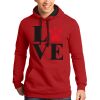 Unisex Light Fleece Hooded Sweatshirt Thumbnail