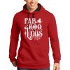 Unisex Light Fleece Hooded Sweatshirt Thumbnail